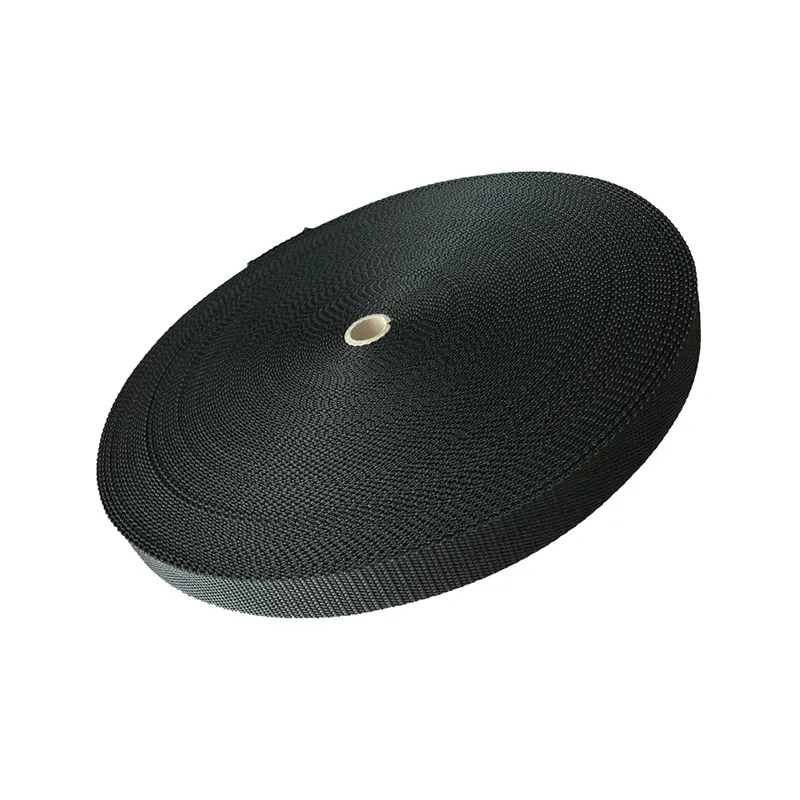 Svart 25 mm tungt webbing