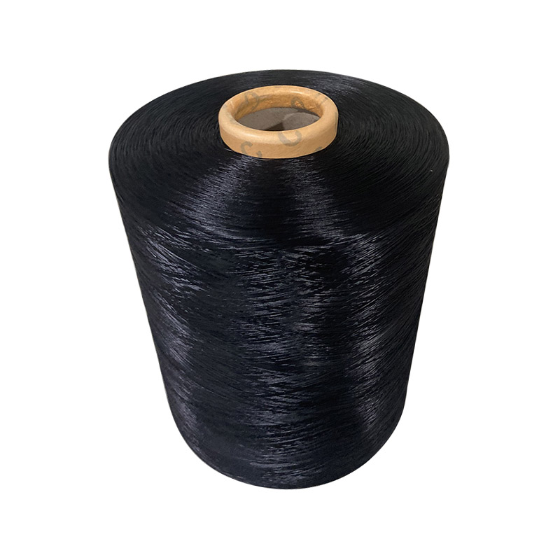 Svart återvunnet PP Twisted Yarn